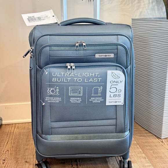 Samsonite UPLIFT SOFTSIDE CARRY-ON SPINNER luggage $380 - Picture 8 of 12